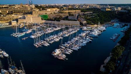 Маршрут на яхте по Мальте из Валлетта