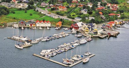 Маршрут на яхте по Норвегии из Бергена