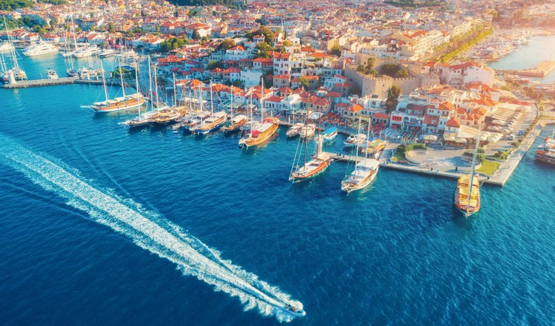 Лучшие места для яхтинга в Турции