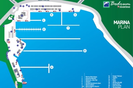 Яхтенный маршрут по Турции из Бодрума